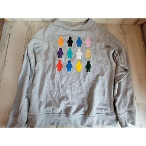 Lego Youth XL multicolor gray men sweater crewneck‎ clothes